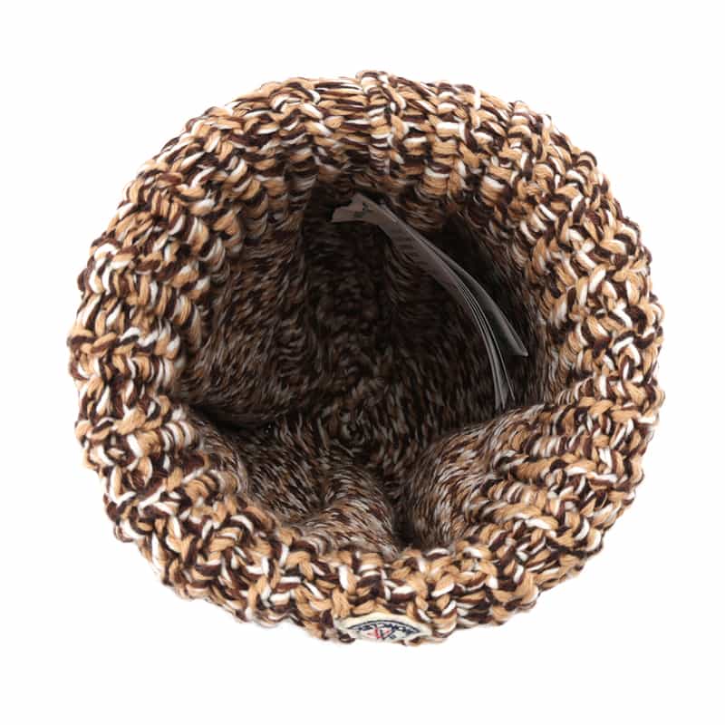 MONCLER MONCLER＜モンクレール＞ ロゴ入りニットキャップ BROWN