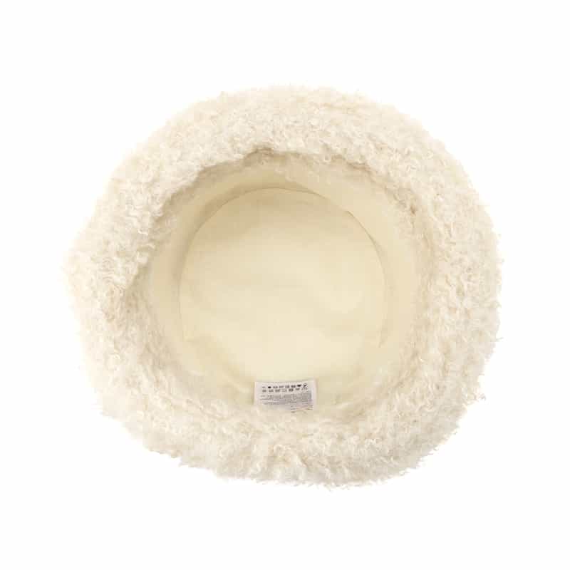 MONCLER MONCLER＜モンクレール＞ ロゴ入りバケットハット IVORY