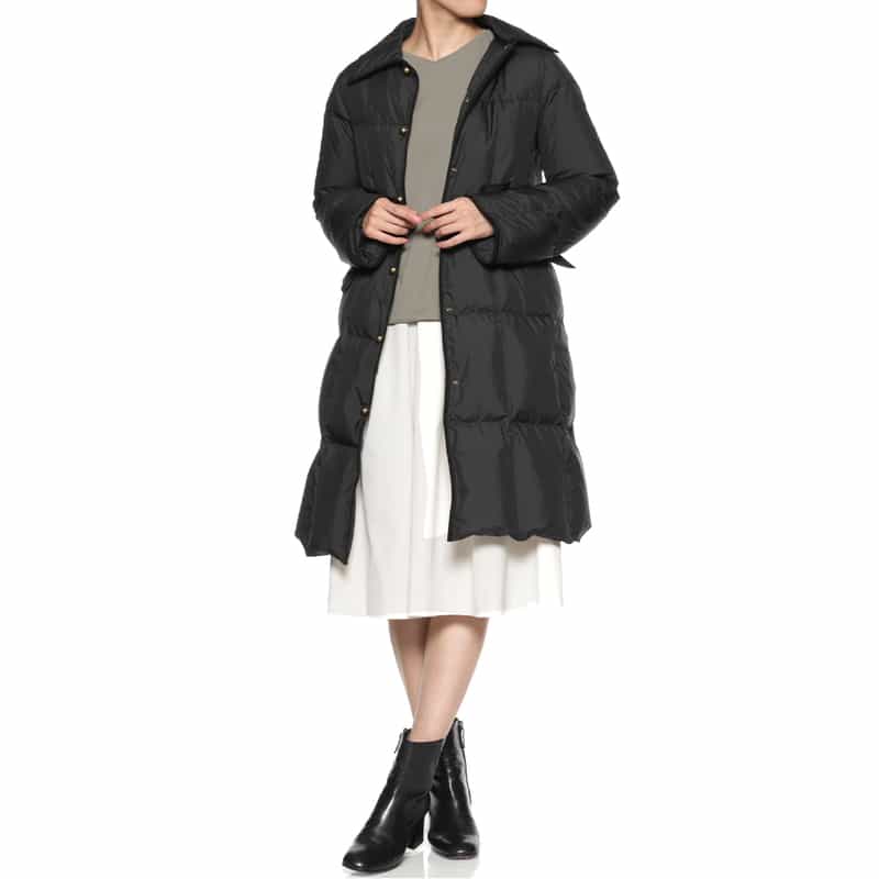 MONCLER MONCLER＜モンクレール＞ ロングダウンコート BLACK