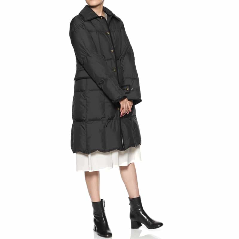 MONCLER MONCLER＜モンクレール＞ ロングダウンコート BLACK