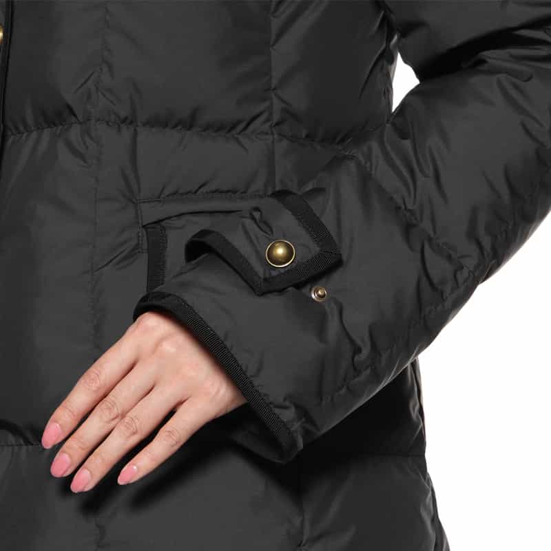 MONCLER MONCLER＜モンクレール＞ ロングダウンコート BLACK