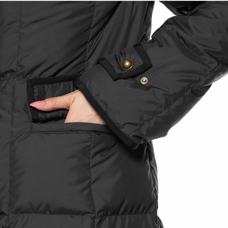 MONCLER MONCLER＜モンクレール＞ ロングダウンコート BLACK