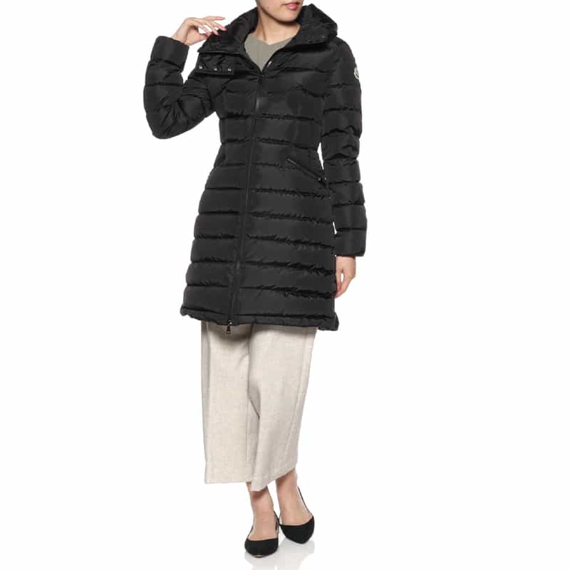 MONCLER MONCLER＜モンクレール＞ ロングダウンジャケット BLACK