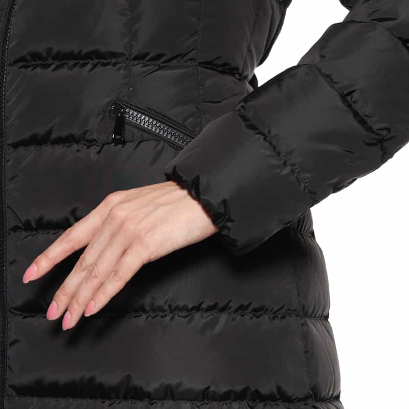 MONCLER MONCLER＜モンクレール＞ ロングダウンジャケット BLACK
