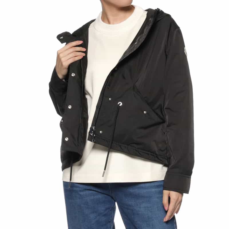MONCLER MONCLER＜モンクレール＞ ジップアップブルゾン BLACK