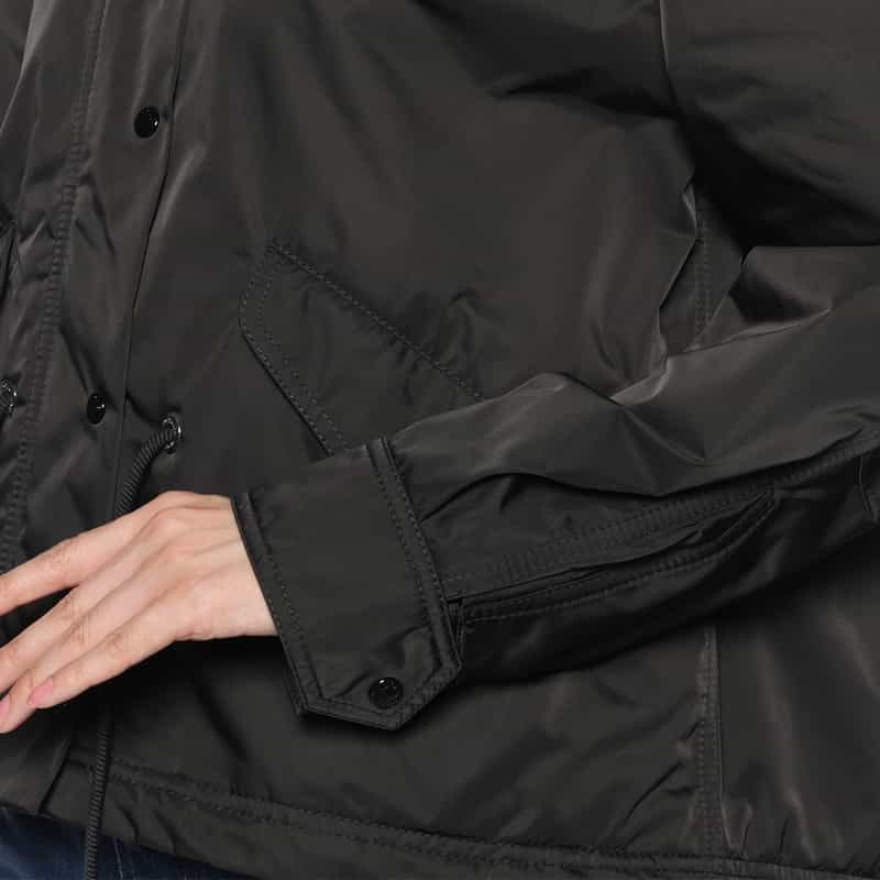 MONCLER MONCLER＜モンクレール＞ ジップアップブルゾン BLACK