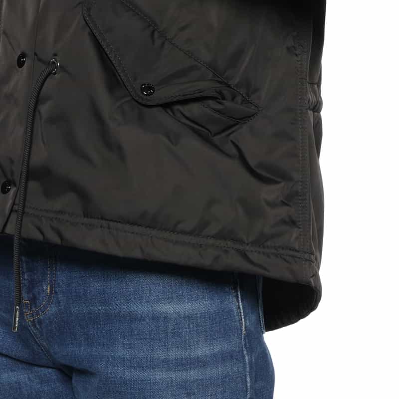 MONCLER MONCLER＜モンクレール＞ ジップアップブルゾン BLACK