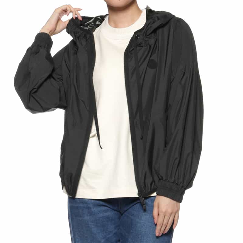 MONCLER MONCLER＜モンクレール＞ ジップアップブルゾン BLACK