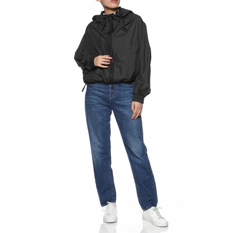 MONCLER MONCLER＜モンクレール＞ ジップアップブルゾン BLACK