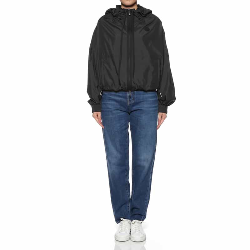 MONCLER MONCLER＜モンクレール＞ ジップアップブルゾン BLACK