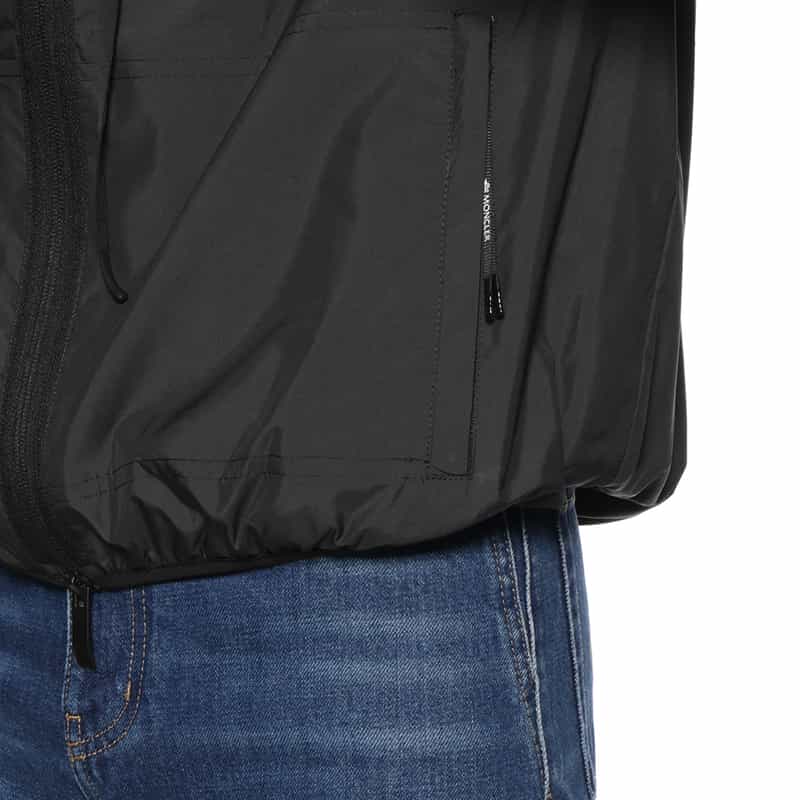 MONCLER MONCLER＜モンクレール＞ ジップアップブルゾン BLACK