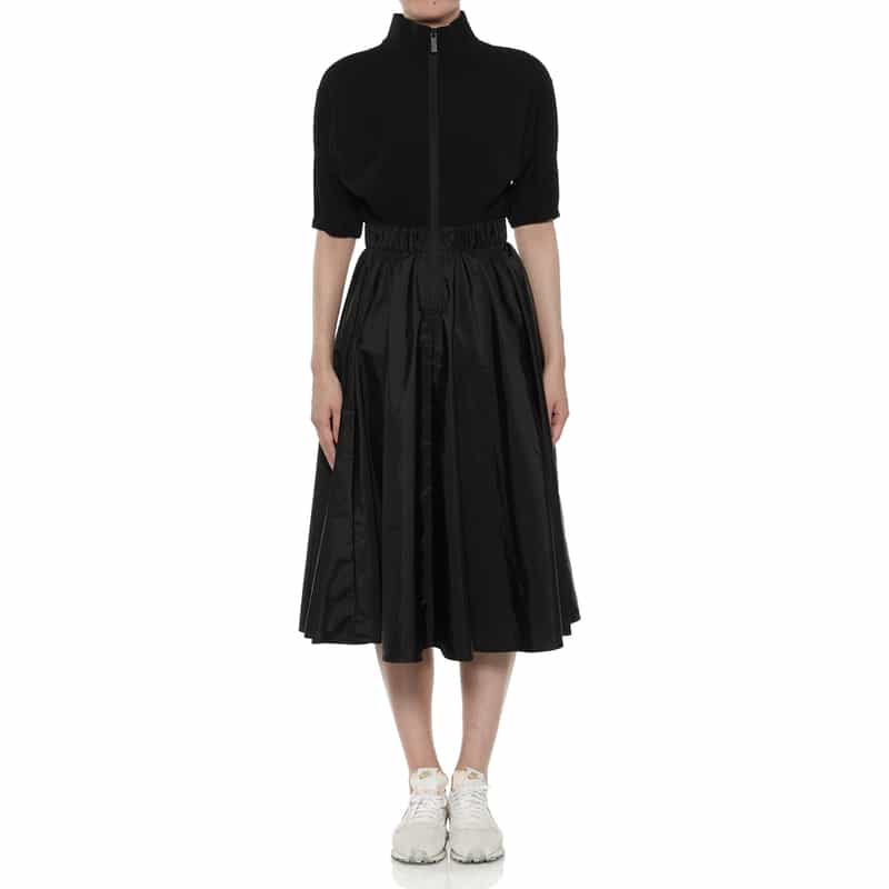 MONCLER MONCLER＜モンクレール＞ プリーツドレス BLACK