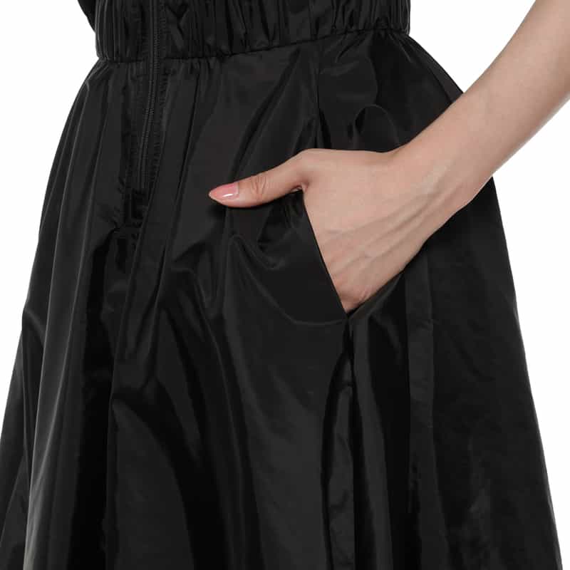 MONCLER MONCLER＜モンクレール＞ プリーツドレス BLACK