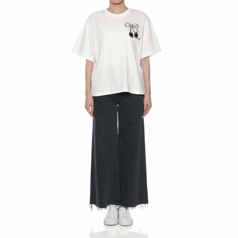 MONCLER MONCLER＜モンクレール＞プリントTシャツ WHITE