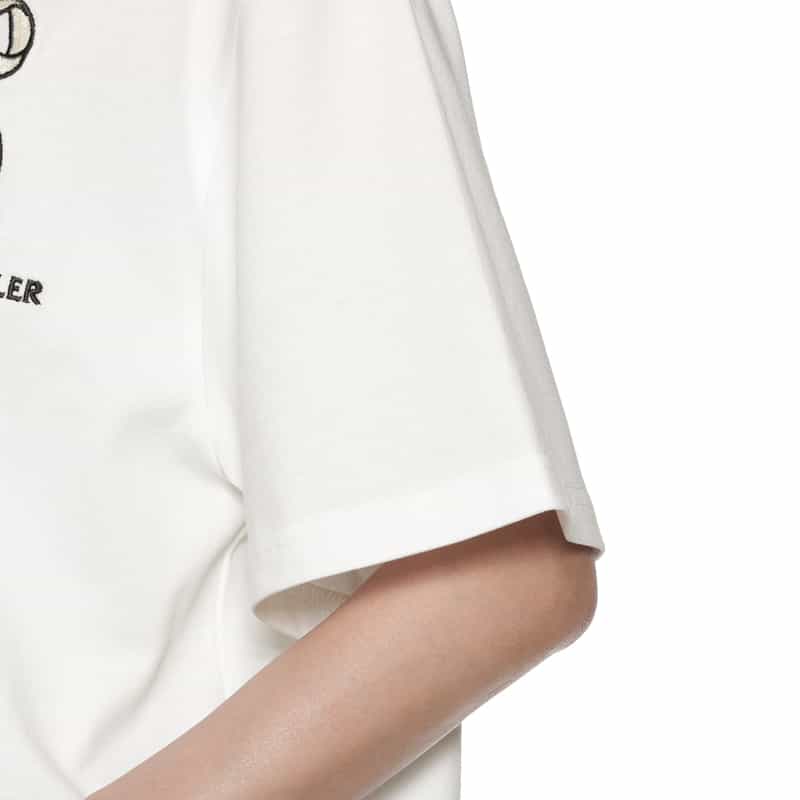MONCLER MONCLER＜モンクレール＞プリントTシャツ WHITE