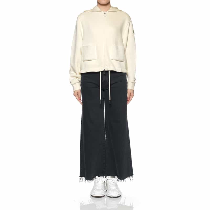 MONCLER MONCLER＜モンクレール＞ ジップアップパーカー IVORY