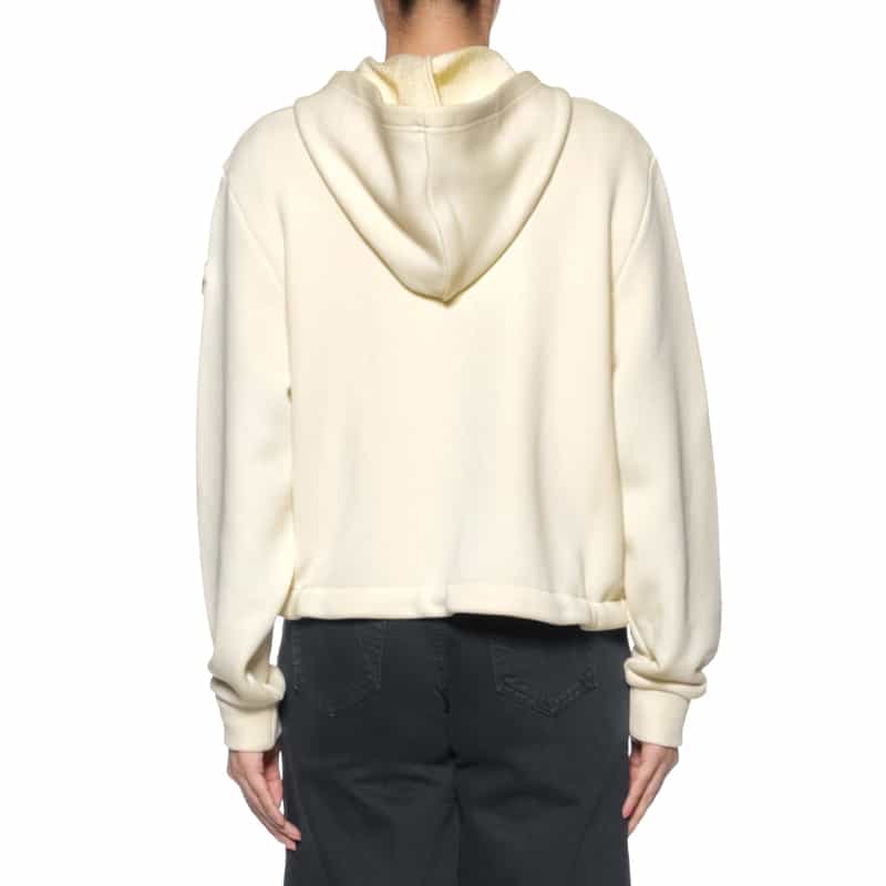 MONCLER MONCLER＜モンクレール＞ ジップアップパーカー IVORY