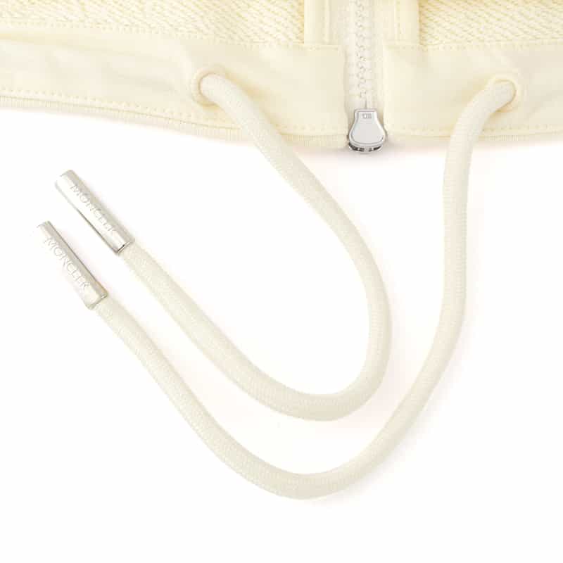 MONCLER MONCLER＜モンクレール＞ ジップアップパーカー IVORY