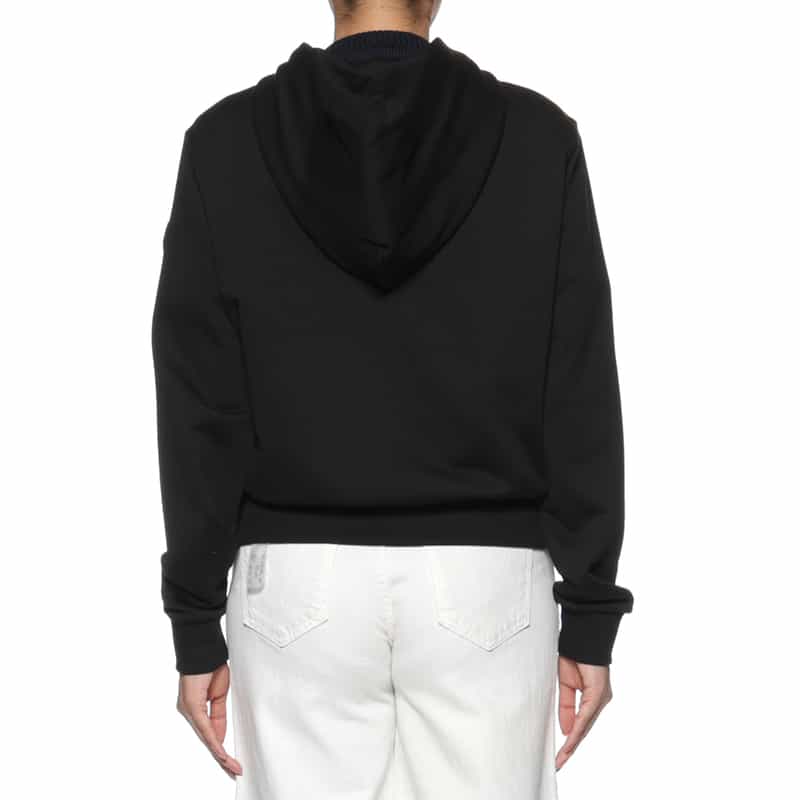 MONCLER MONCLER＜モンクレール＞ ハイブリッドジップアップパーカー BLACK