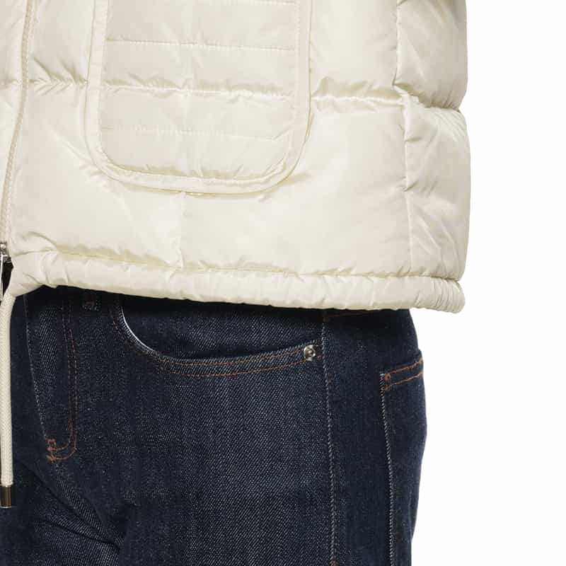 MONCLER MONCLER＜モンクレール＞ ハイブリットダウンカーディガン WHITE