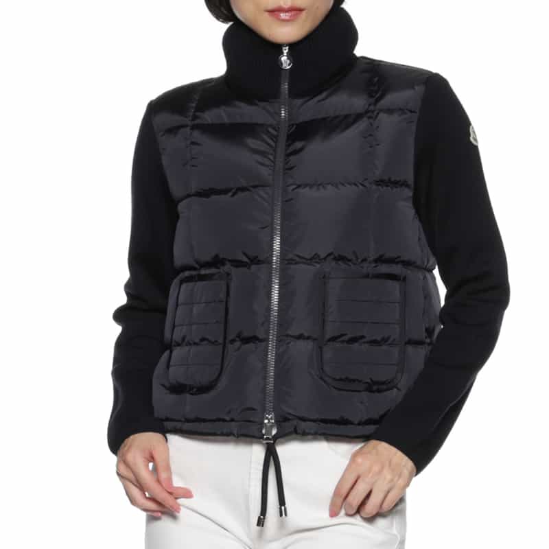 MONCLER MONCLER＜モンクレール＞ ハイブリットダウンカーディガン NAVY