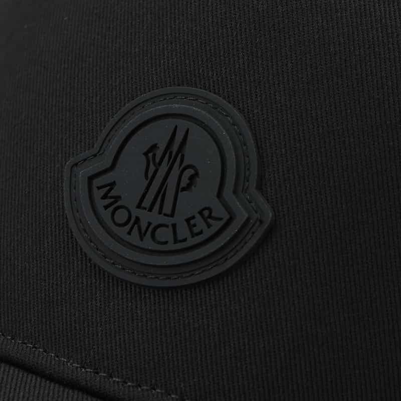 MONCLER MONCLER＜モンクレール＞ ベースボールキャップ BLACK