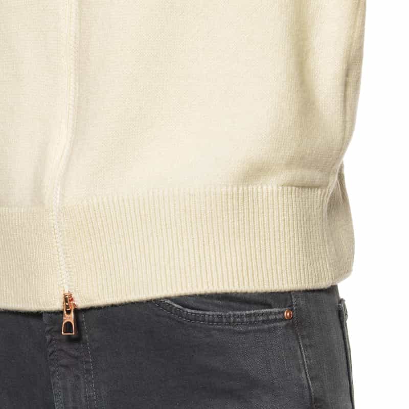 MONCLER MONCLER＜モンクレール＞ ジップアップカーディガン IVORY