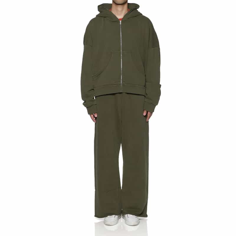 Entire Studios ENTIRE STUDIOS＜エンタイア スタジオ＞ ジップアップフーディ KHAKI