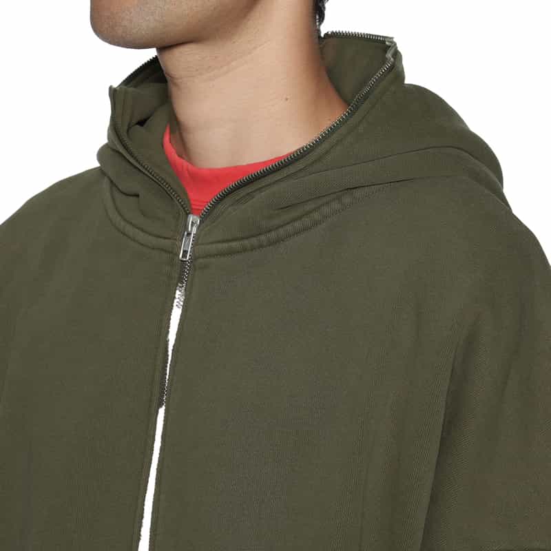 Entire Studios ENTIRE STUDIOS＜エンタイア スタジオ＞ ジップアップフーディ KHAKI