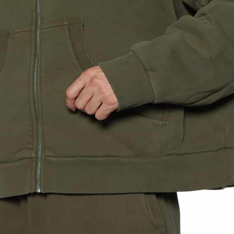 Entire Studios ENTIRE STUDIOS＜エンタイア スタジオ＞ ジップアップフーディ KHAKI