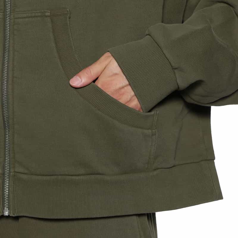 Entire Studios ENTIRE STUDIOS＜エンタイア スタジオ＞ ジップアップフーディ KHAKI