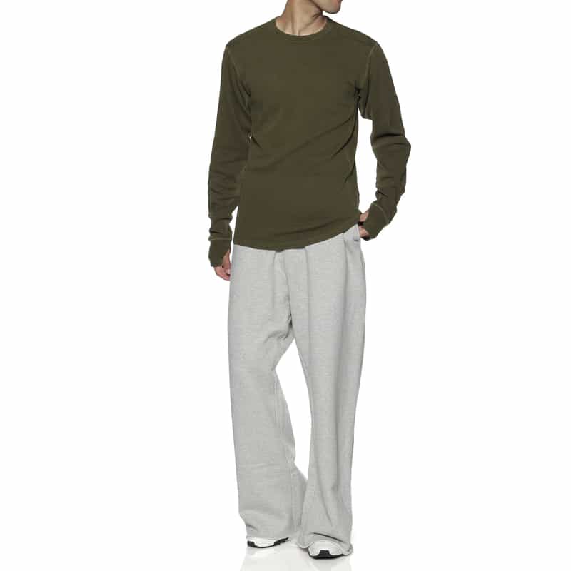 Entire Studios ENTIRE STUDIOS＜エンタイア スタジオ＞ サーマルロングスリーブカットソー KHAKI