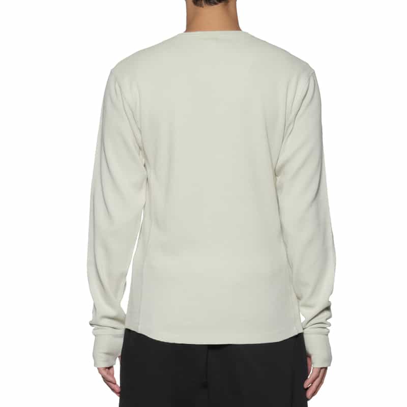 Entire Studios ENTIRE STUDIOS＜エンタイア スタジオ＞ サーマルロングスリーブカットソー WHITE