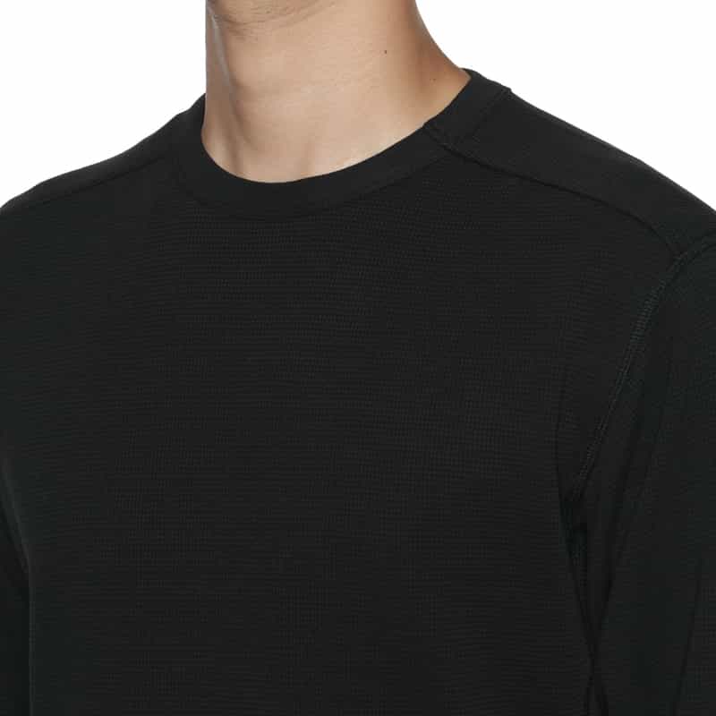 Entire Studios ENTIRE STUDIOS＜エンタイア スタジオ＞ サーマルロングスリーブカットソー BLACK