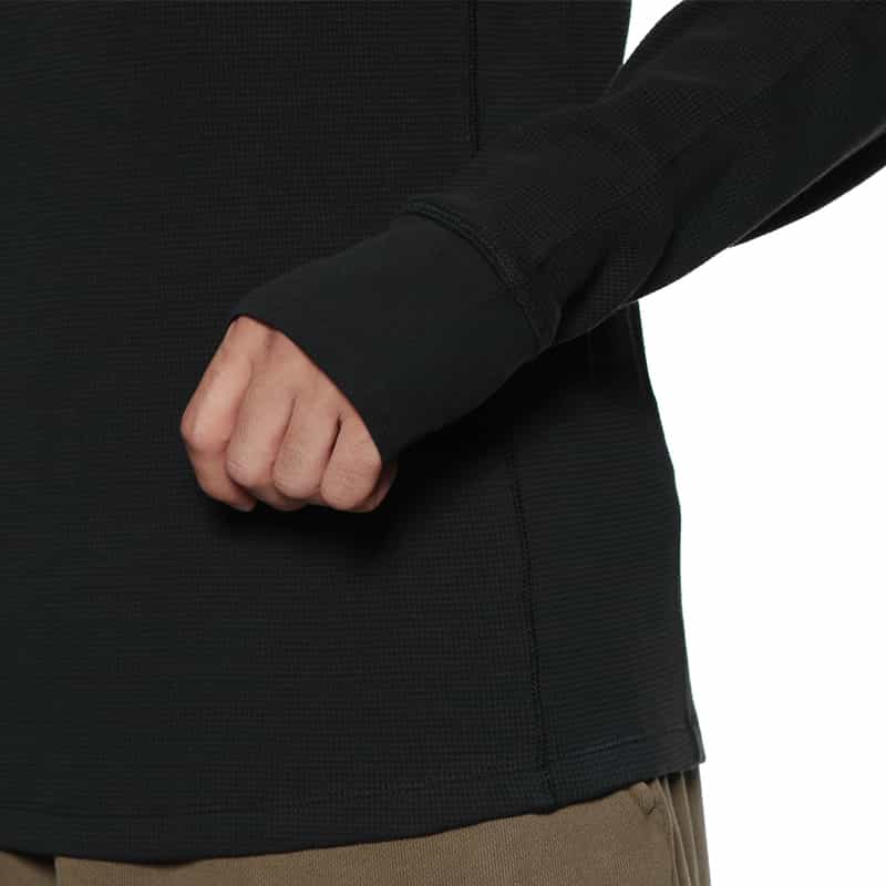 Entire Studios ENTIRE STUDIOS＜エンタイア スタジオ＞ サーマルロングスリーブカットソー BLACK