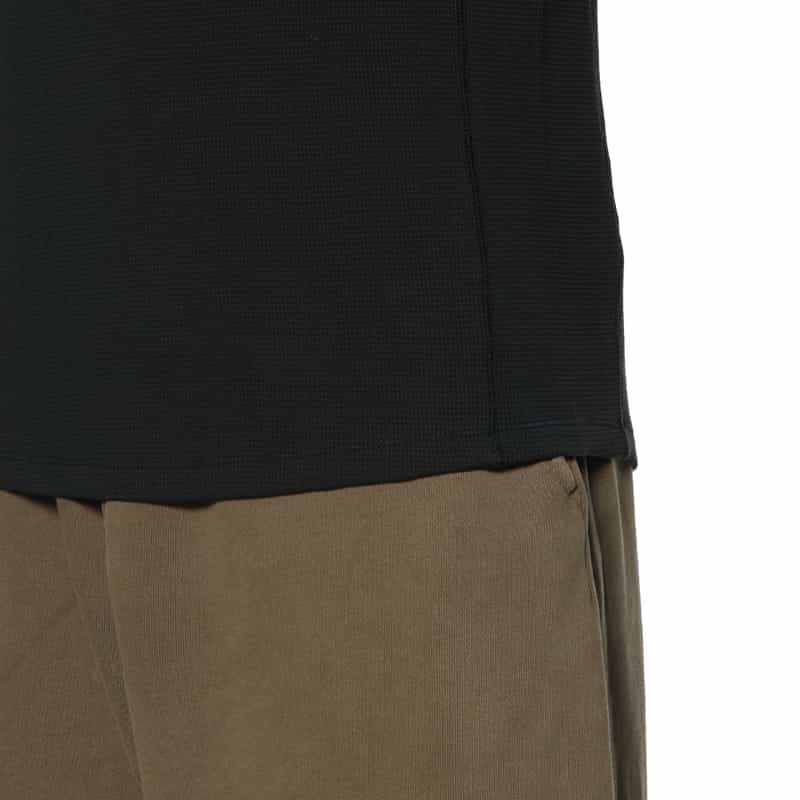 Entire Studios ENTIRE STUDIOS＜エンタイア スタジオ＞ サーマルロングスリーブカットソー BLACK