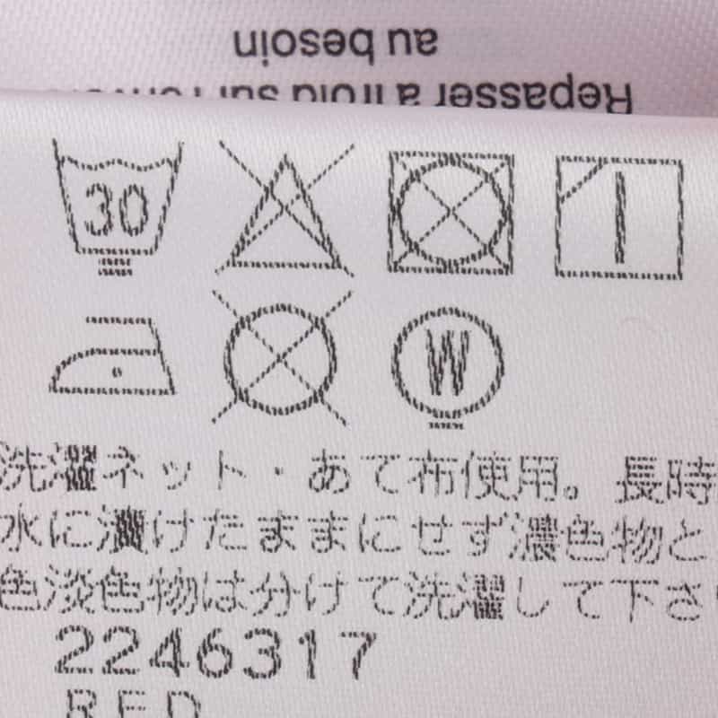 Entire Studios ENTIRE STUDIOS＜エンタイア スタジオ＞ ロングスリーブTシャツ RED