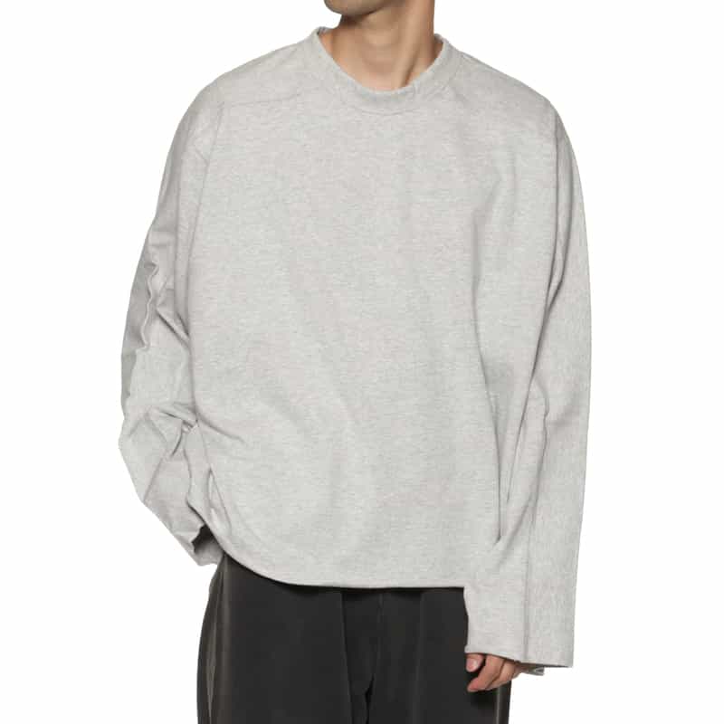 Entire Studios ENTIRE STUDIOS＜エンタイア スタジオ＞ ロングスリーブTシャツ LIGHT GRAY