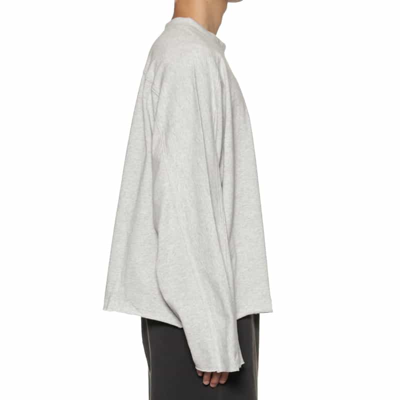 Entire Studios ENTIRE STUDIOS＜エンタイア スタジオ＞ ロングスリーブTシャツ LIGHT GRAY
