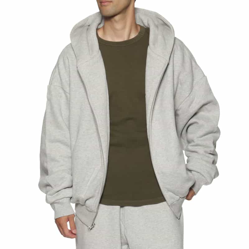 Entire Studios ENTIRE STUDIOS＜エンタイア スタジオ＞ ジップアップフーディ LIGHT GRAY