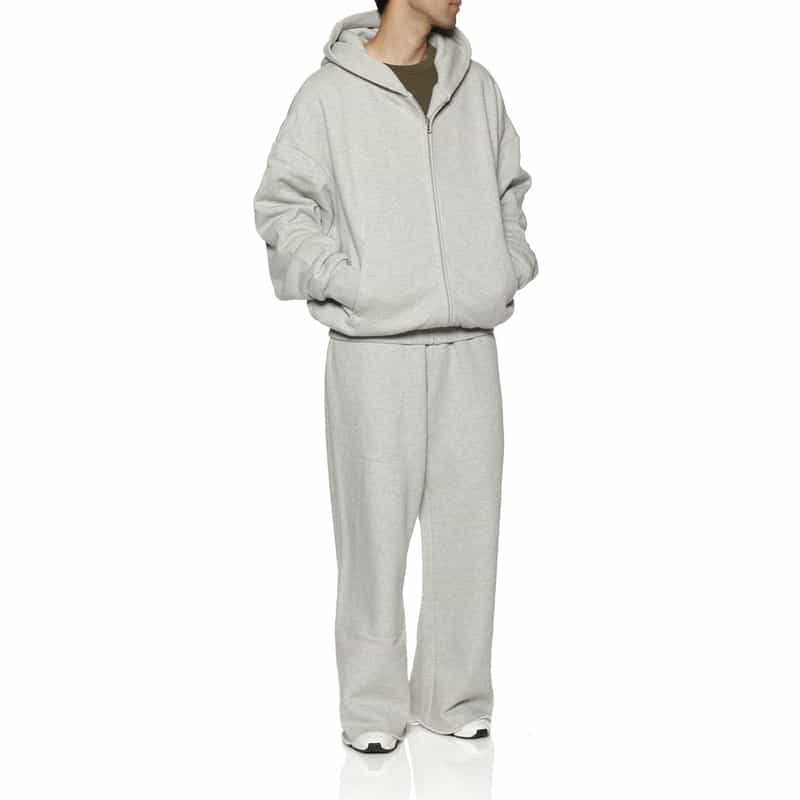 Entire Studios ENTIRE STUDIOS＜エンタイア スタジオ＞ ジップアップフーディ LIGHT GRAY