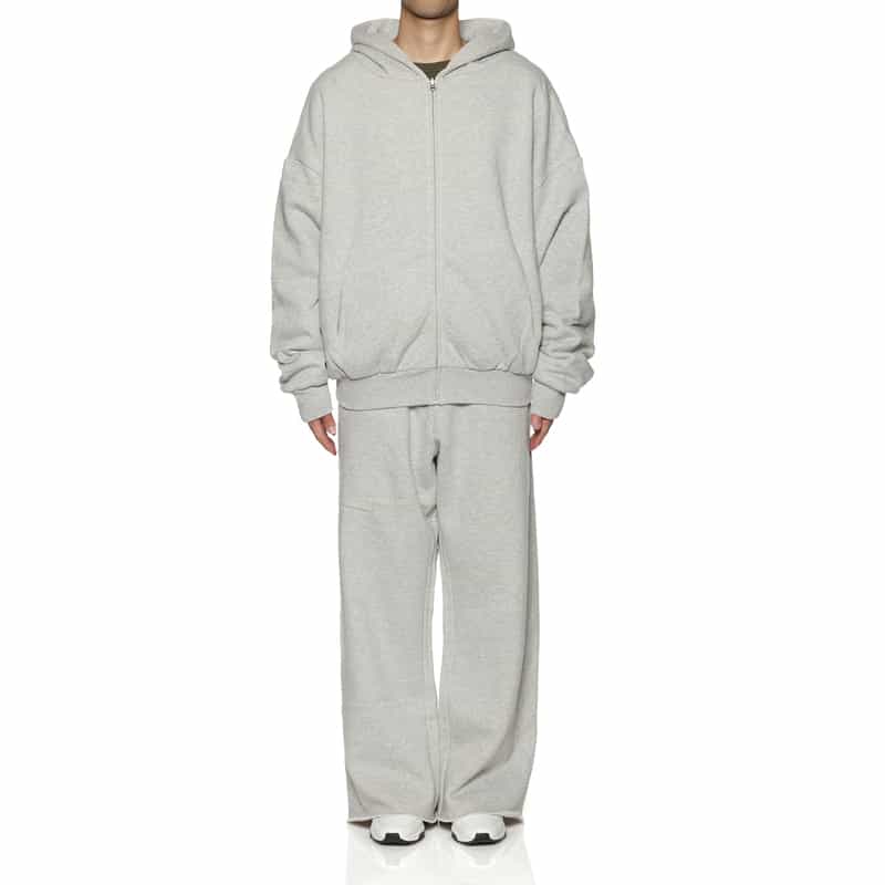 Entire Studios ENTIRE STUDIOS＜エンタイア スタジオ＞ ジップアップフーディ LIGHT GRAY