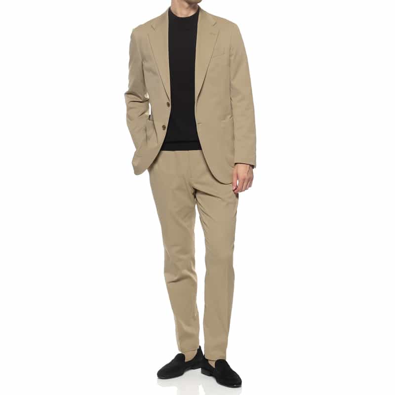 BARNEYS NEW YORK セットアップ ストレッチジャケット BEIGE