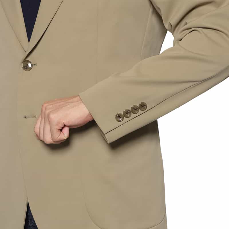 BARNEYS NEW YORK セットアップ ストレッチジャケット BEIGE