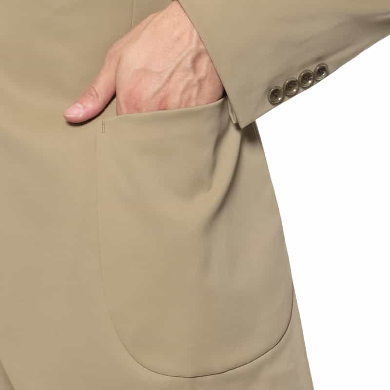 BARNEYS NEW YORK セットアップ ストレッチジャケット BEIGE