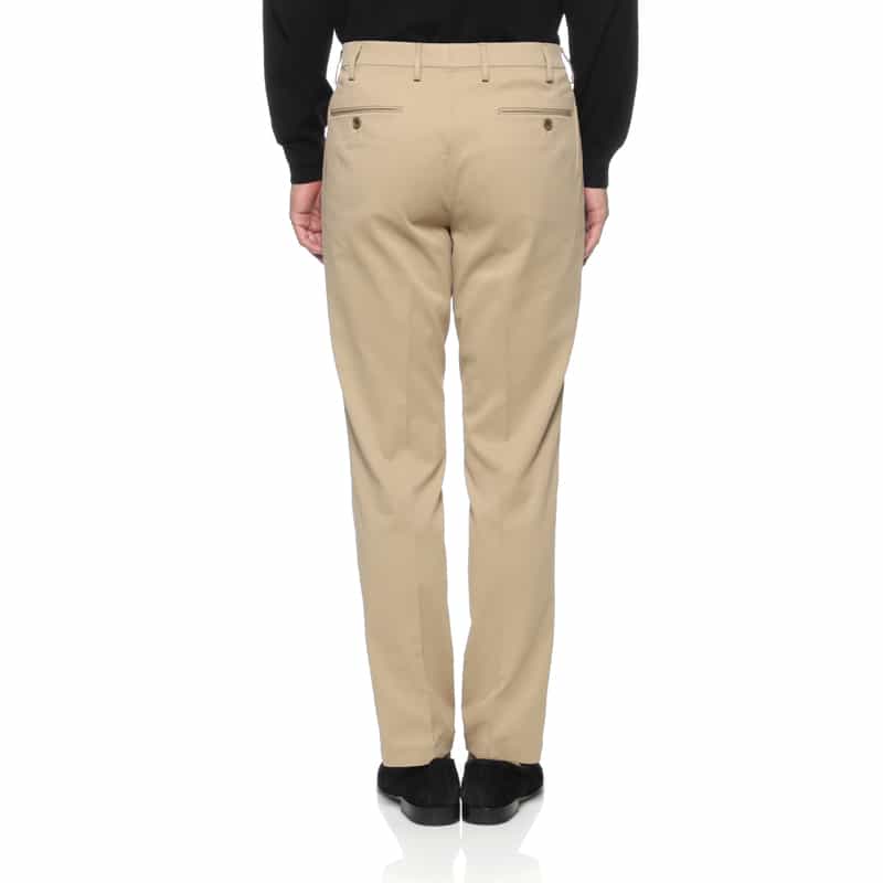 BARNEYS NEW YORK セットアップ ストレッチサテン地パンツ BEIGE