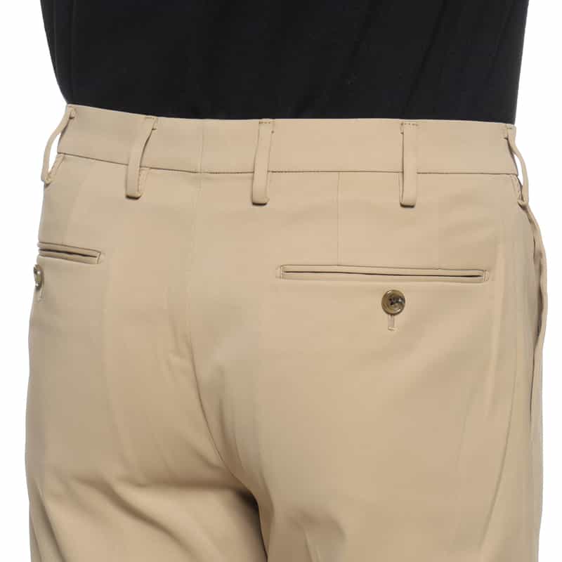 BARNEYS NEW YORK セットアップ ストレッチサテン地パンツ BEIGE