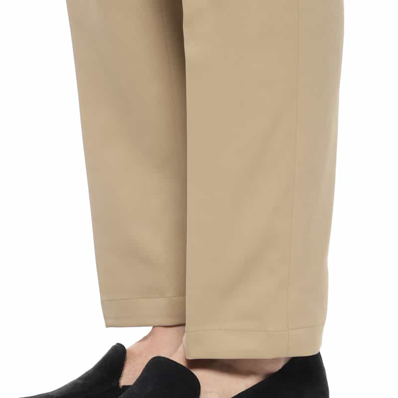 BARNEYS NEW YORK セットアップ ストレッチサテン地パンツ BEIGE