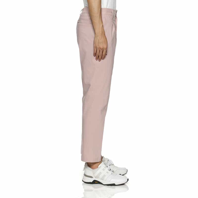BARNEYS NEW YORK ウォッシャブル ワイドシルエットパンツ PINK