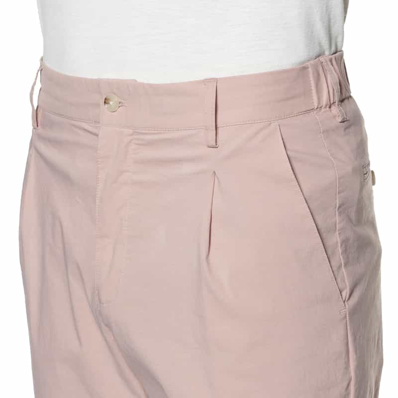 BARNEYS NEW YORK ウォッシャブル ワイドシルエットパンツ PINK